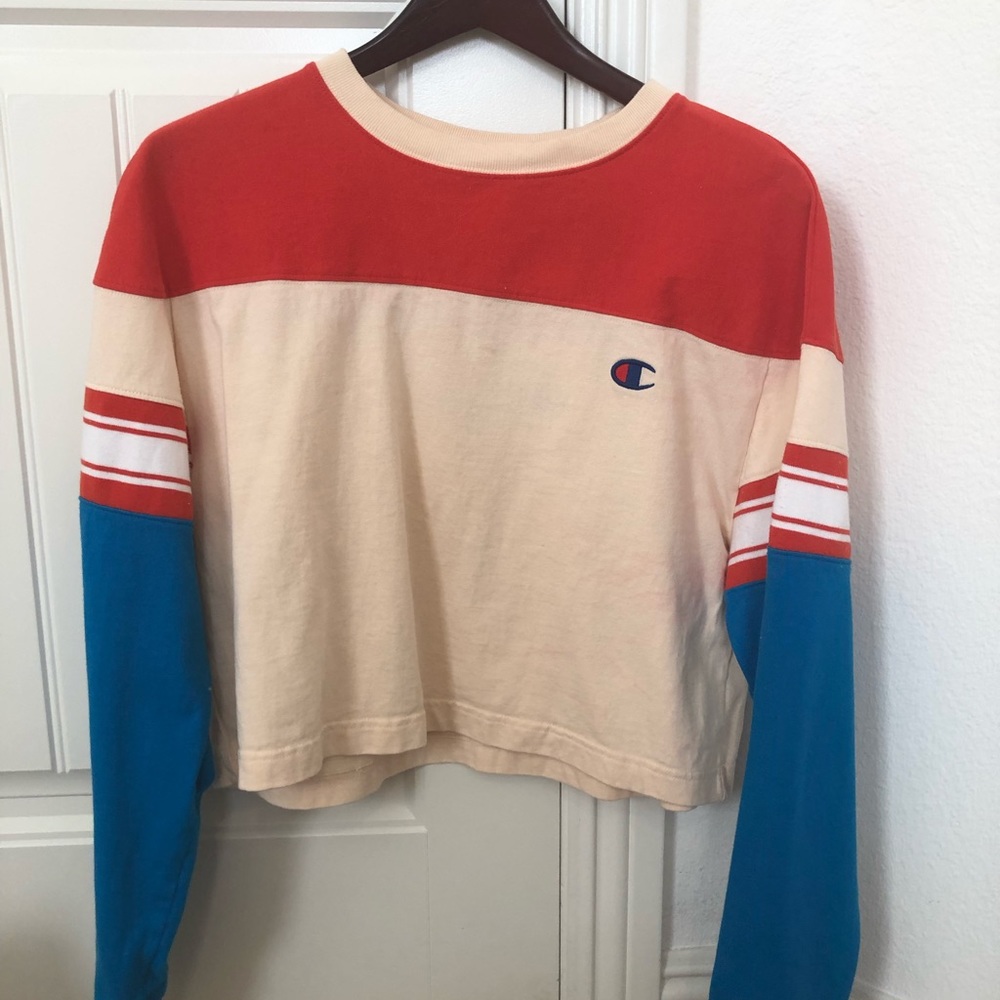 crop champion long sleeve